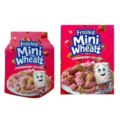Frosted Mini Wheatz - Premade 3.5g Box & Bag Combo
