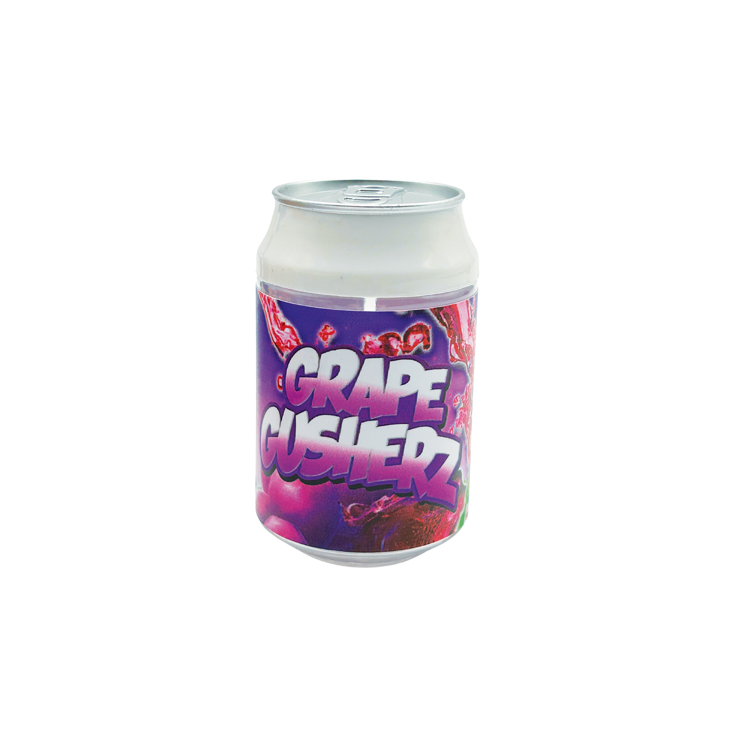 Grape Gusherz - Premade 3.5g Plastic Soda Can Container