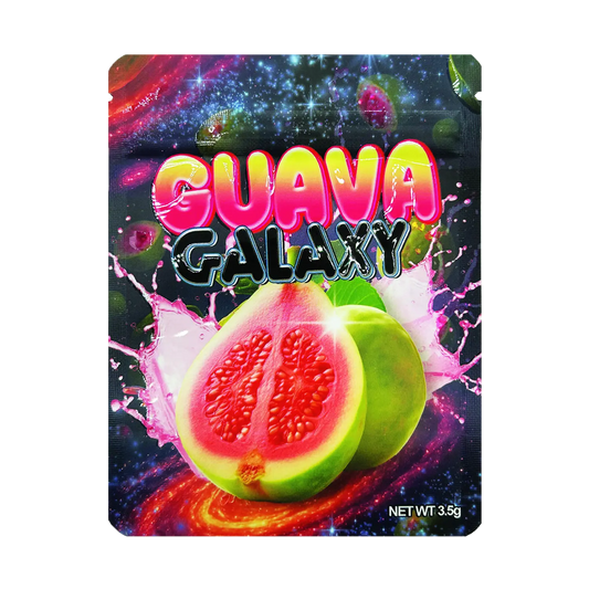 Guava Galaxy – 3.5g Premade Mylar