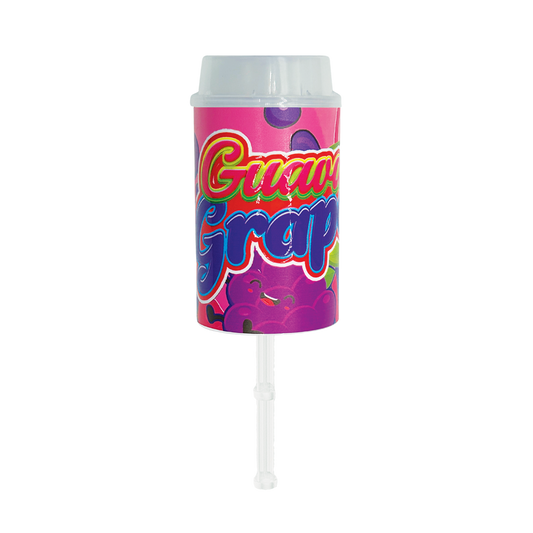 Guava Grapes Pushpop - Premade 3.5g Plastic Push Pop Container