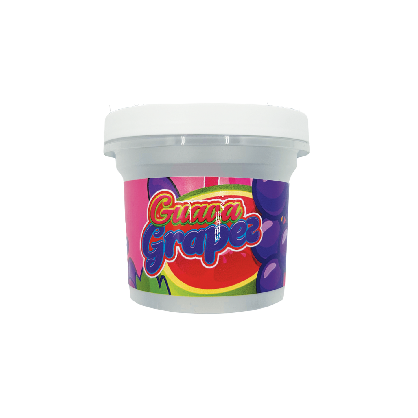 Guava Grapez - Premade 3.5g–7g Plastic Ice Cream Pint