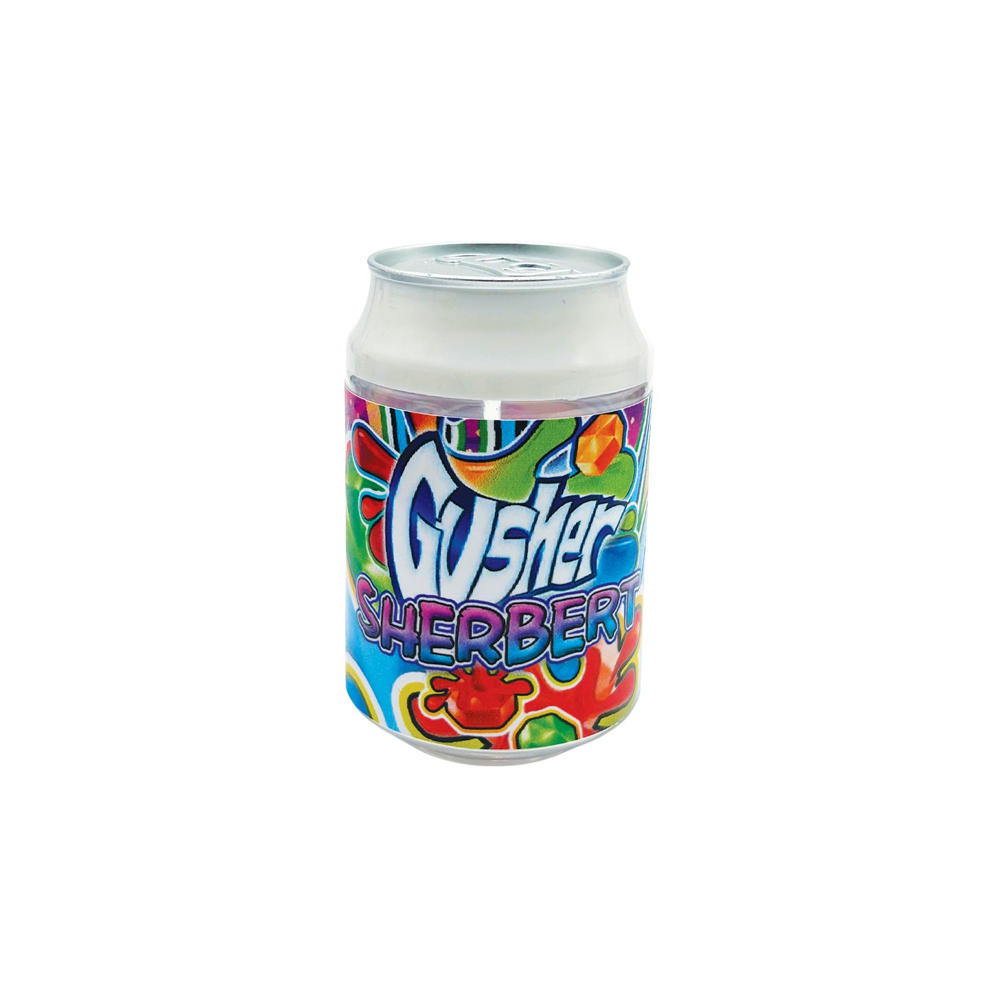 Gusher Sherber - Premade 3.5g Plastic Soda Can Container