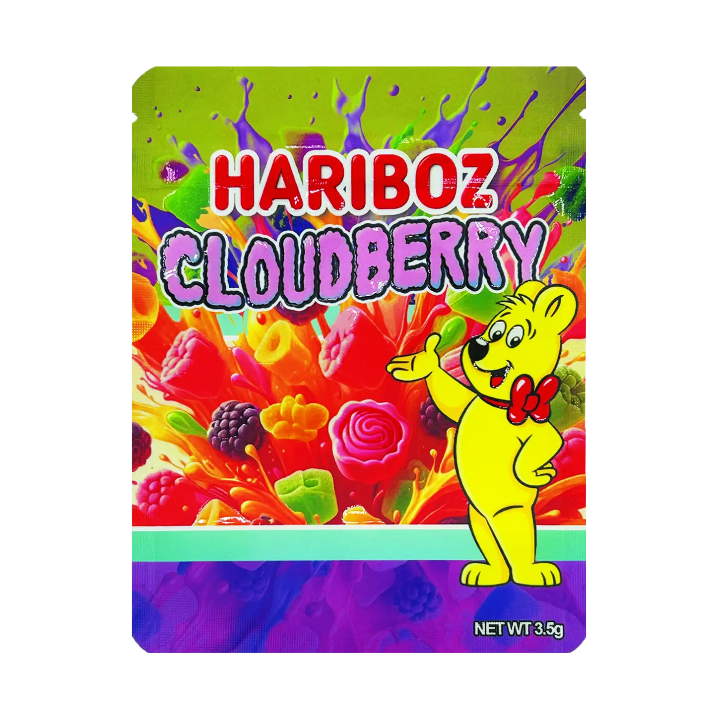 Hariboz Cloudberry – 3.5g Premade Mylar