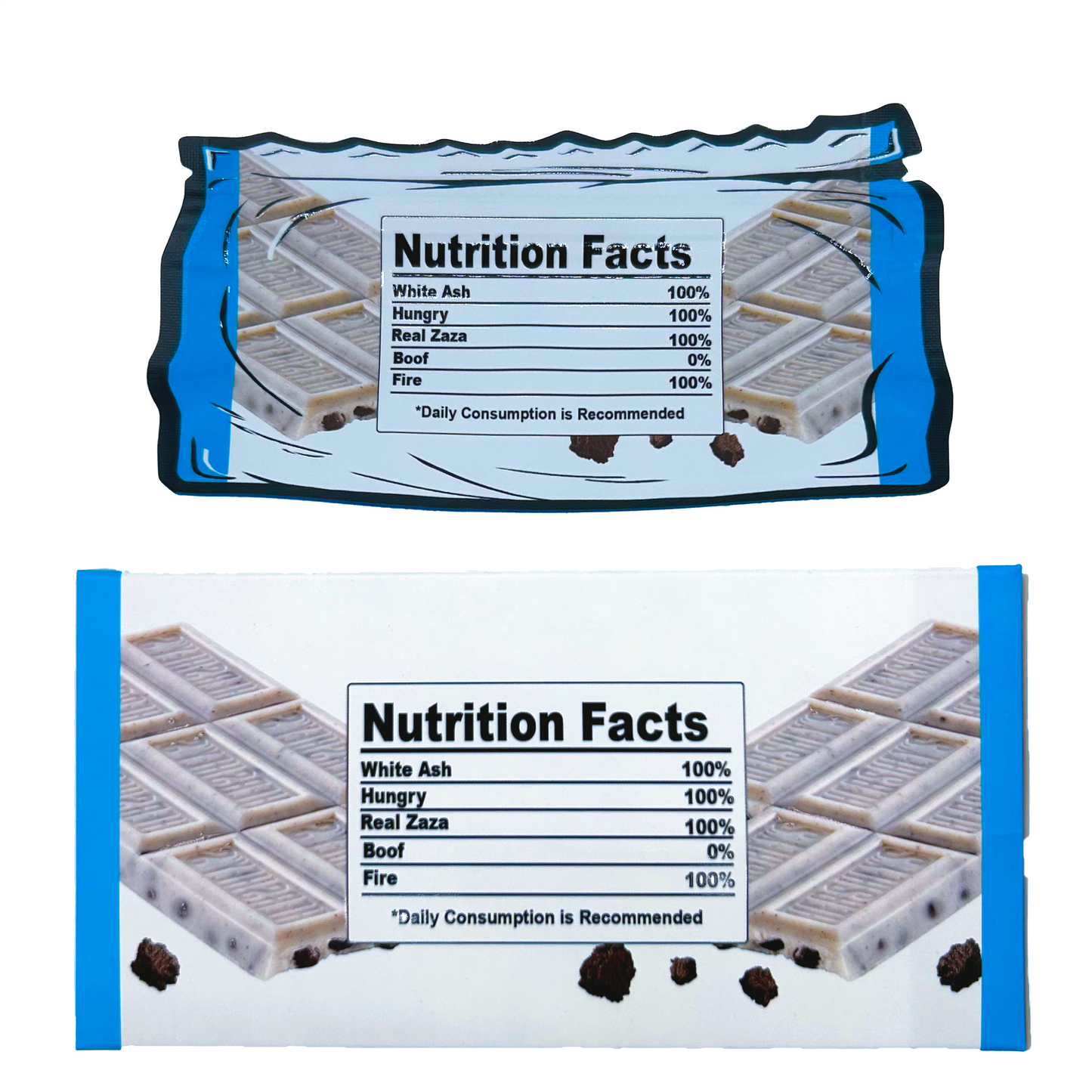 Hersheyz Cookies n Cream - Premade 3.5g Box & Bag Combo