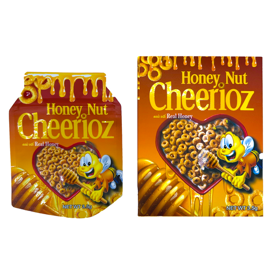 Honey Nut Cherrioz - Premade 3.5g Box & Bag Combo