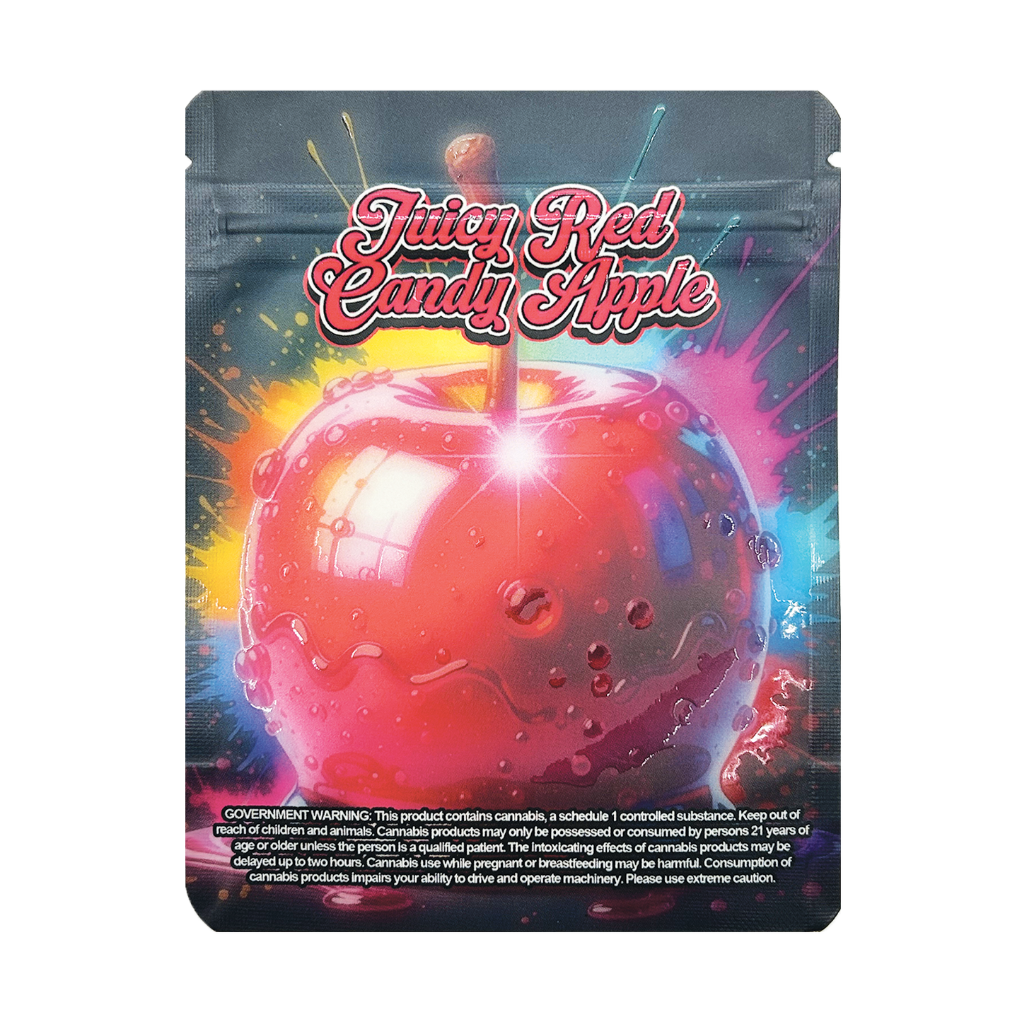 Juicy Red Candy Apple – 3.5g Premade Mylar Bag