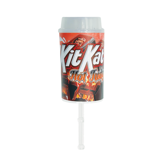 Kit Kat Hot Fudge Pushpop - Premade 3.5g Plastic Push Pop Container