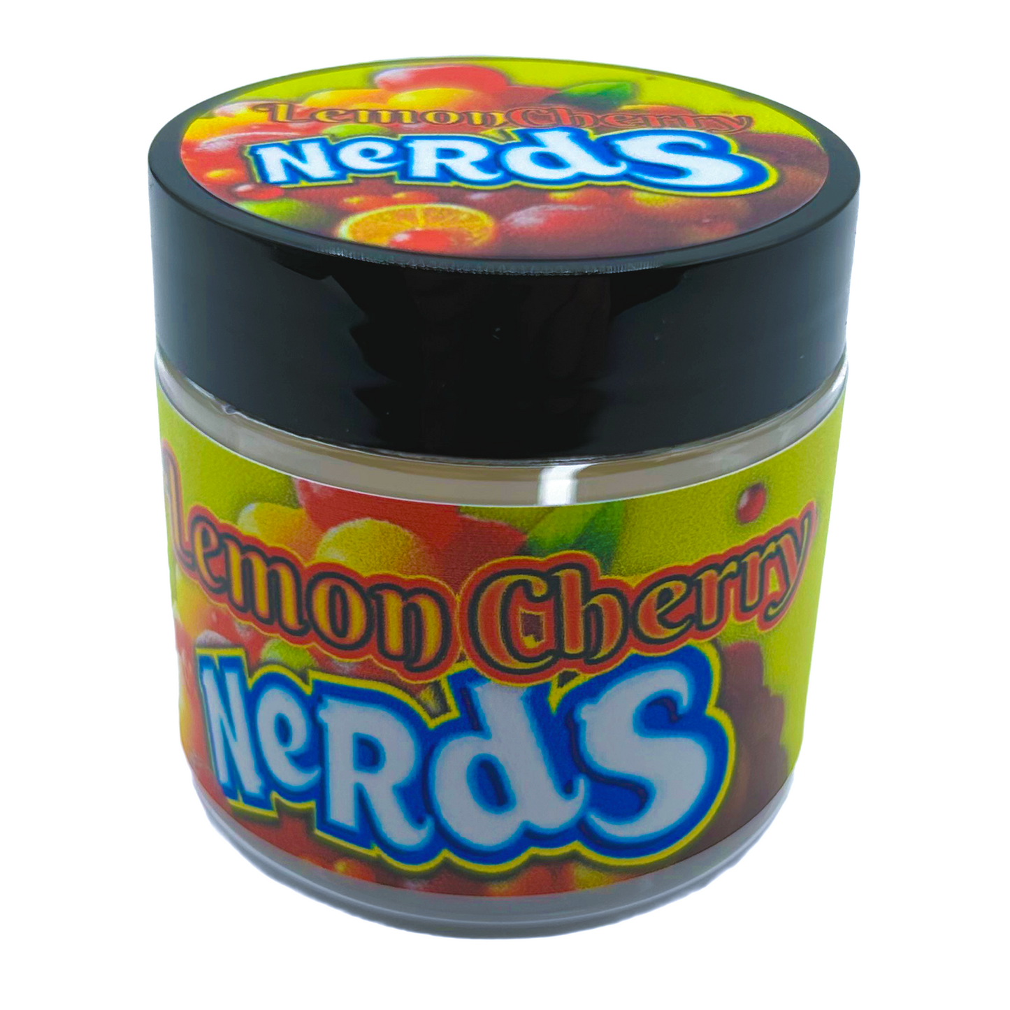 Lemon Cherry Nerds - Premade 3.5g Plastic Jar
