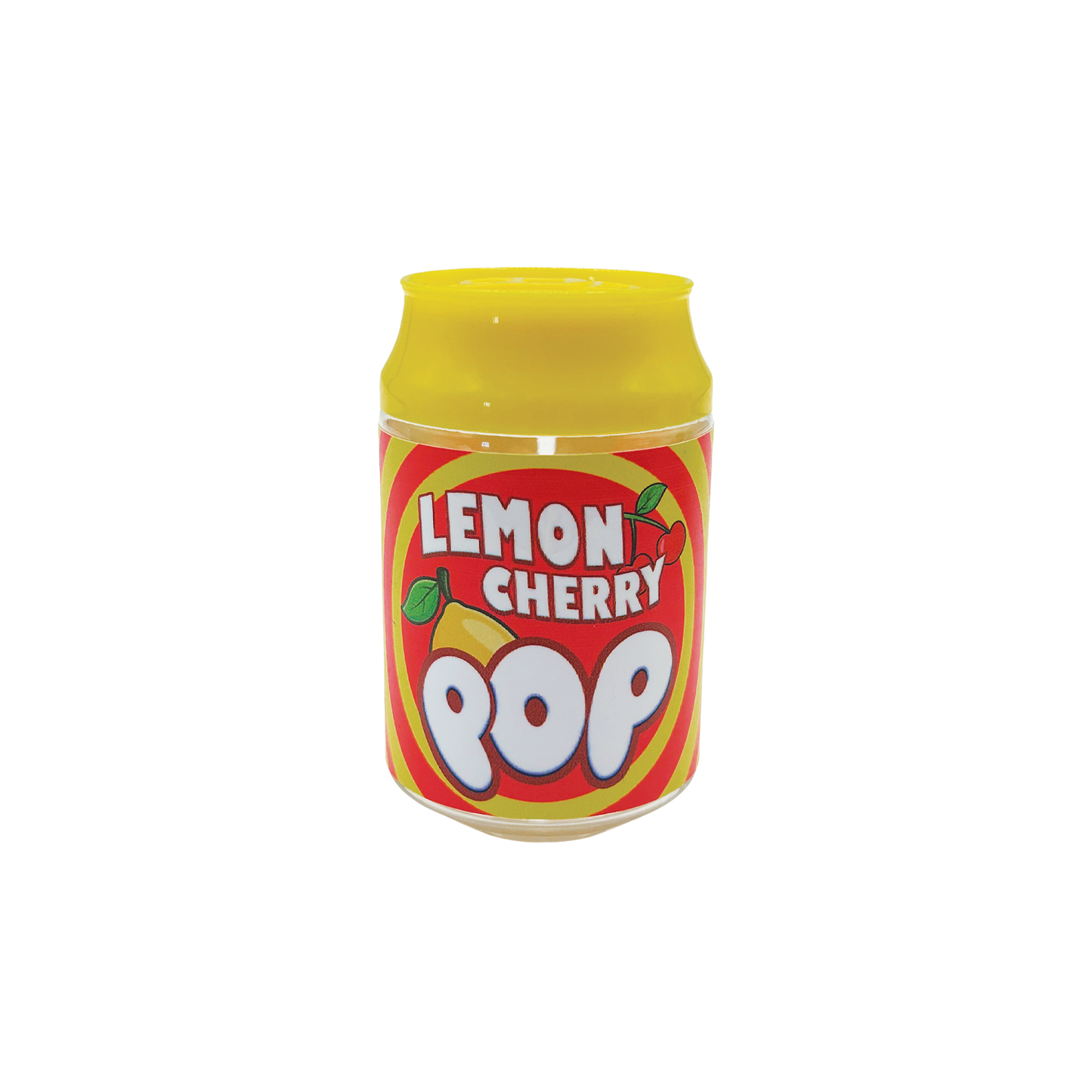 Lemon Cherry Pop - Premade 3.5g Plastic Soda Can Container