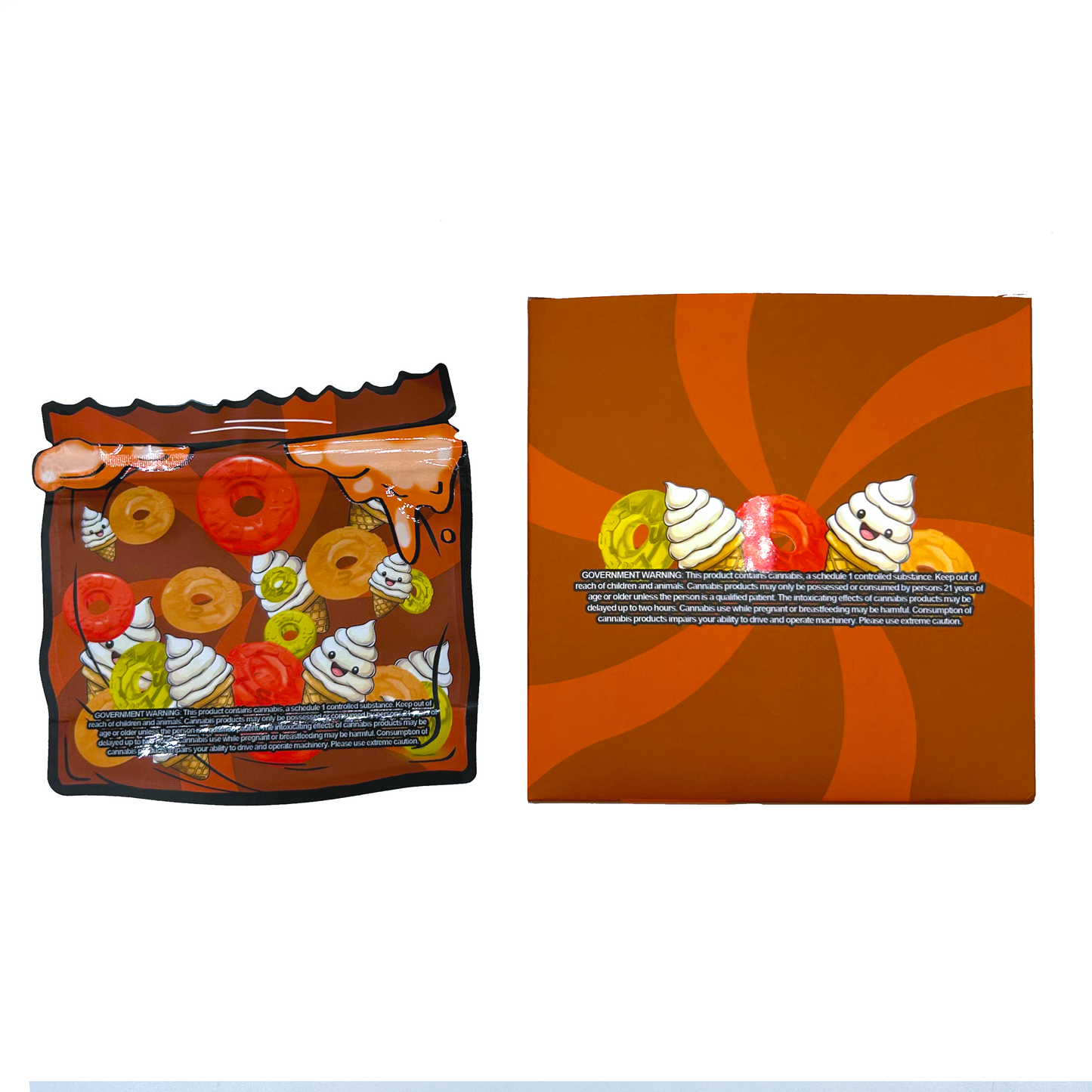 Life Saverz Sunset Sherbert - Premade 3.5g Box & Bag Combo