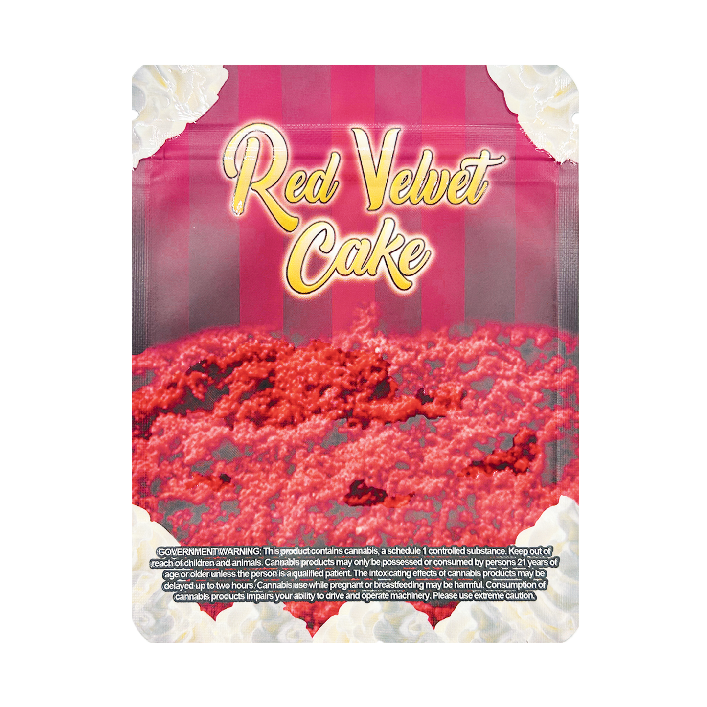 Lil Debbiez Red Velvet Cake – 3.5g Premade Mylar Bag