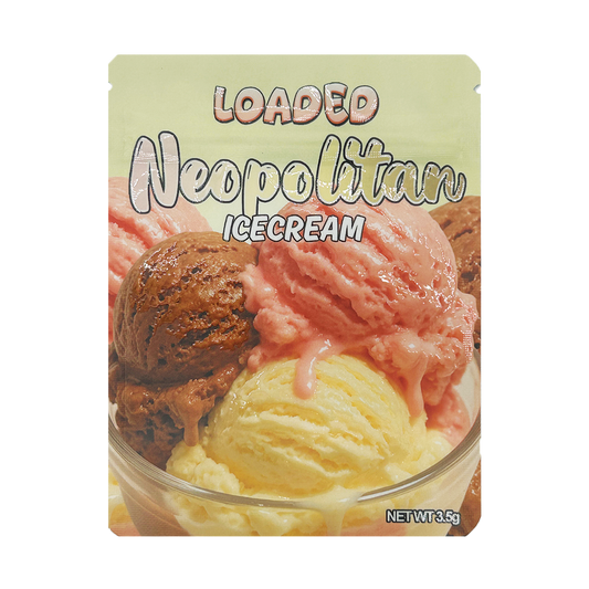 Loaded Neopolitan Icecream – 3.5g Premade Mylar