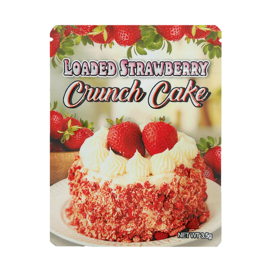 Loaded Strawberry Crunch Cake – 3.5g Premade Mylar