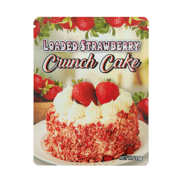 Loaded Strawberry Crunch Cake – 3.5g Premade Mylar