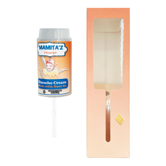 Mamitas Bizcocho Cream - Premade 3.5g Push Pop & Matching Box Combo