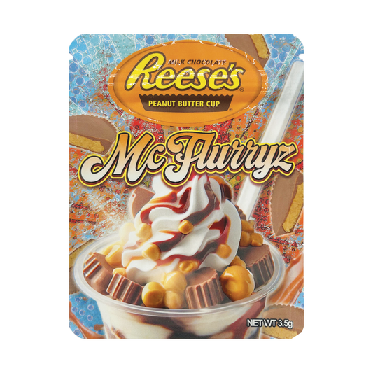 McFlurryz Reeses – 3.5g Premade Mylar Bag