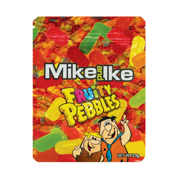 Mike and Ike Fruity Pebbles – 3.5g Premade Mylar