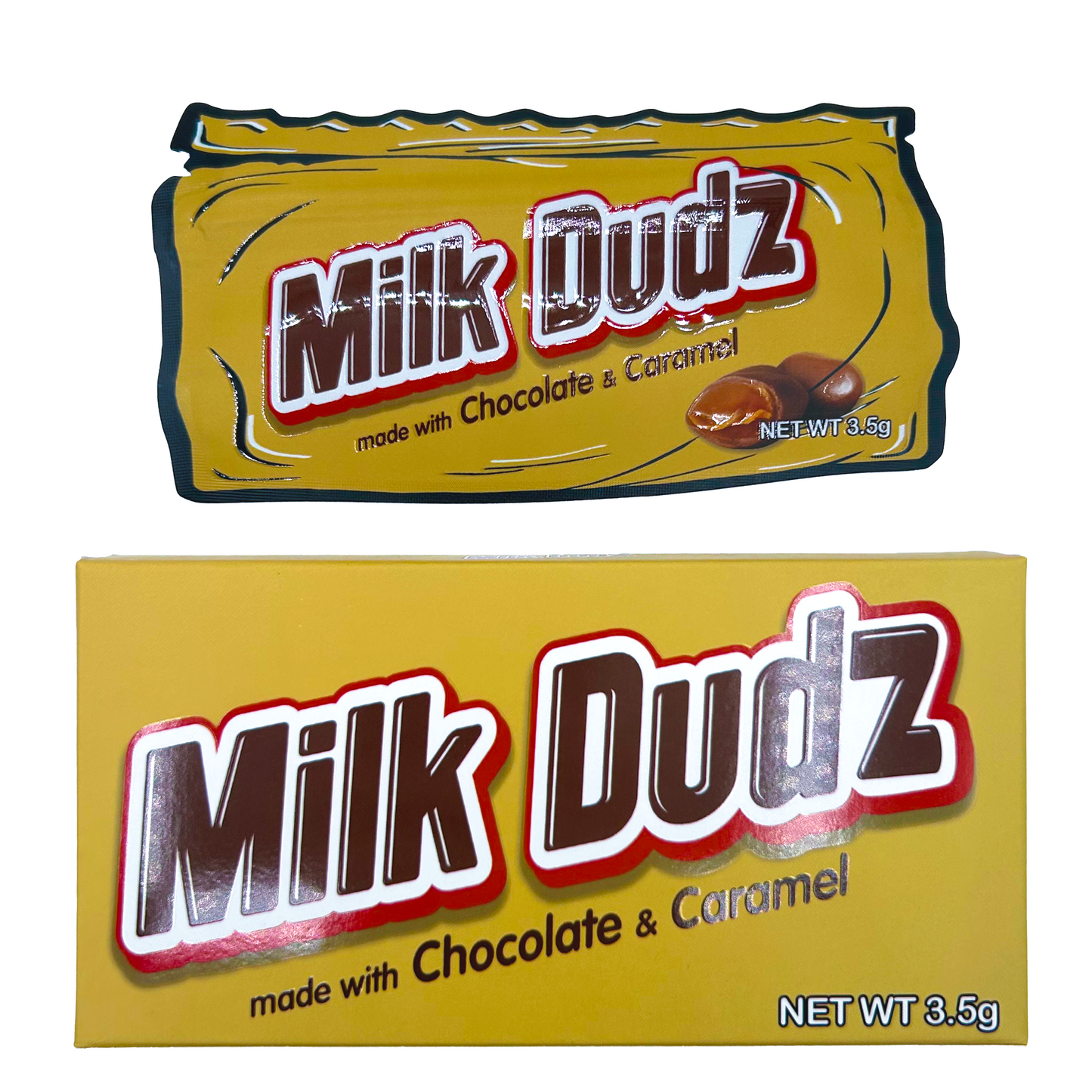 Milk Dudz - Premade 3.5g Box & Bag Combo