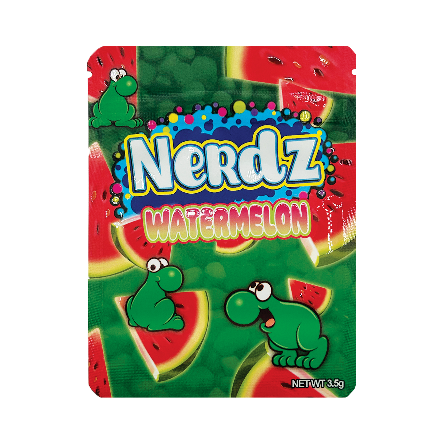 Nerdz Watermelon – 3.5g Premade Mylar