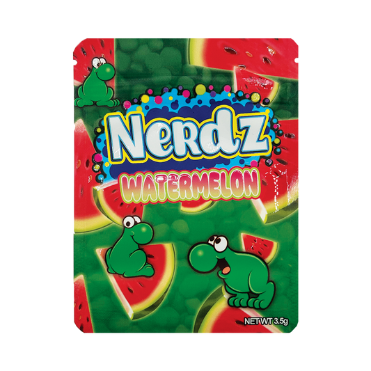 Nerdz Watermelon – 3.5g Premade Mylar