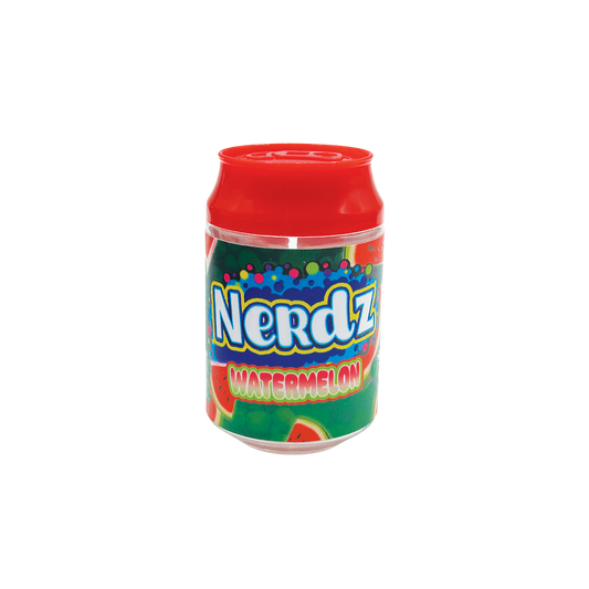 Nerdz Watermelon - Premade 3.5g Plastic Soda Can Container