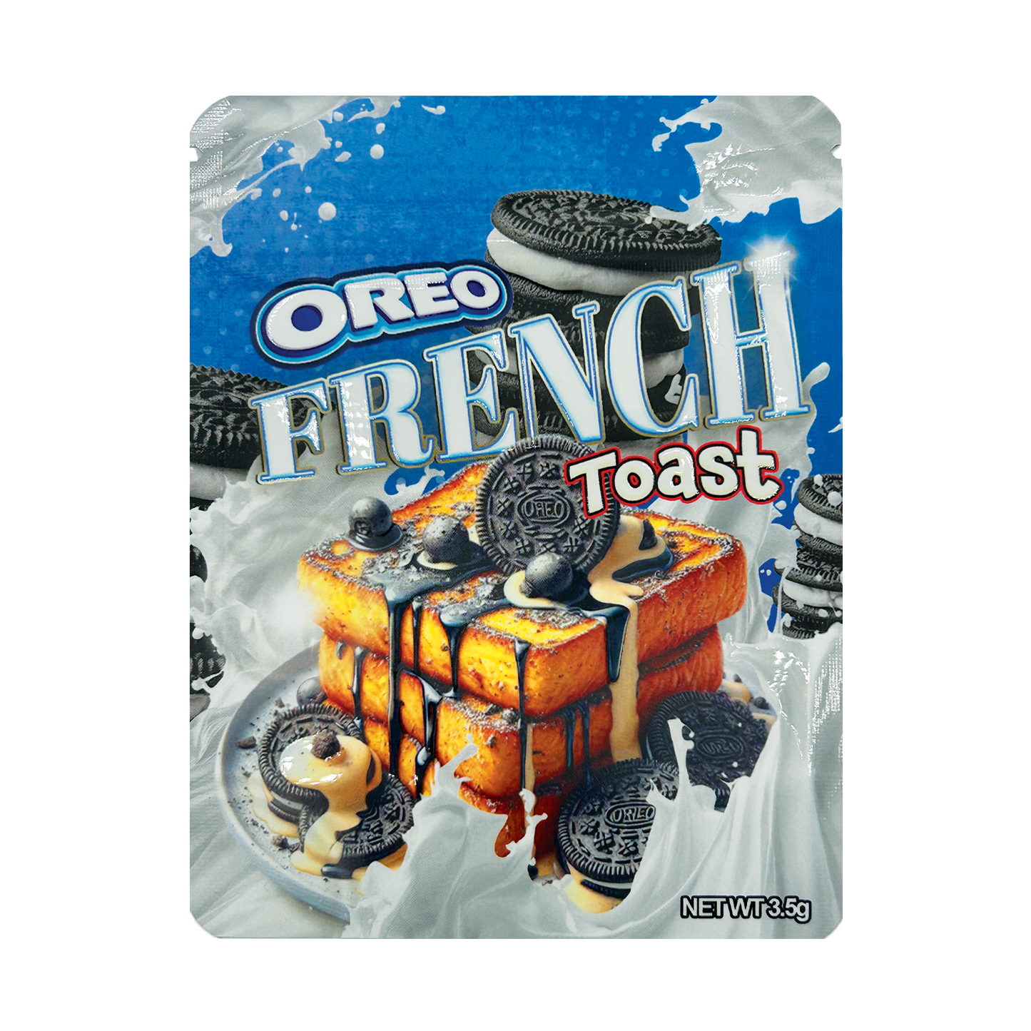 Oreo French Toast – 3.5g Premade Mylar