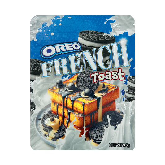 Oreo French Toast – 3.5g Premade Mylar
