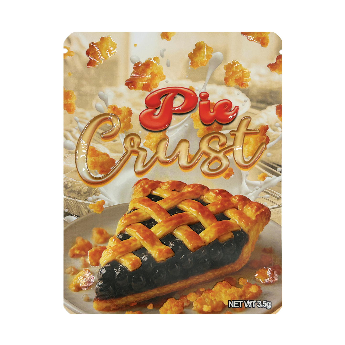 Pie Crust – 3.5g Premade Mylar