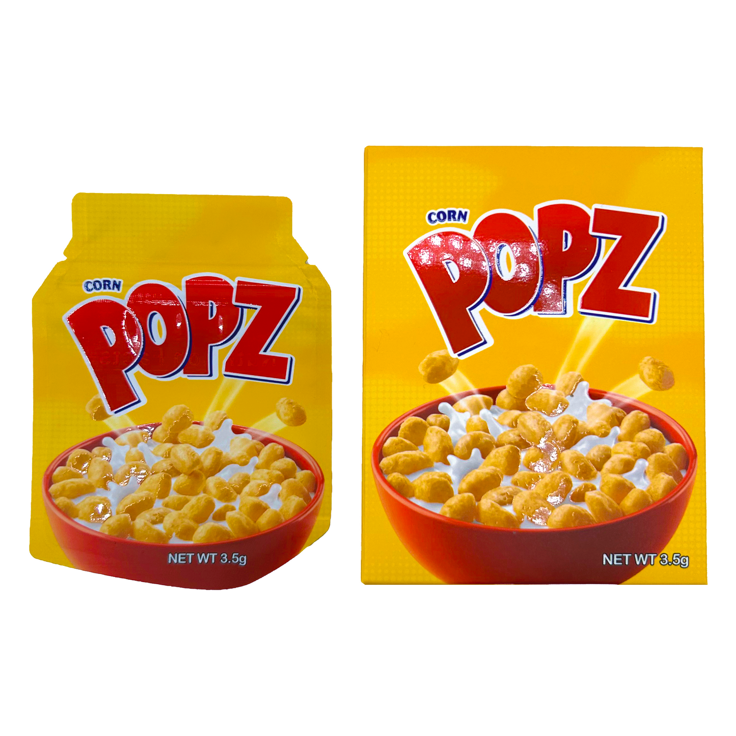 Popz - Premade 3.5g Box & Bag Combo