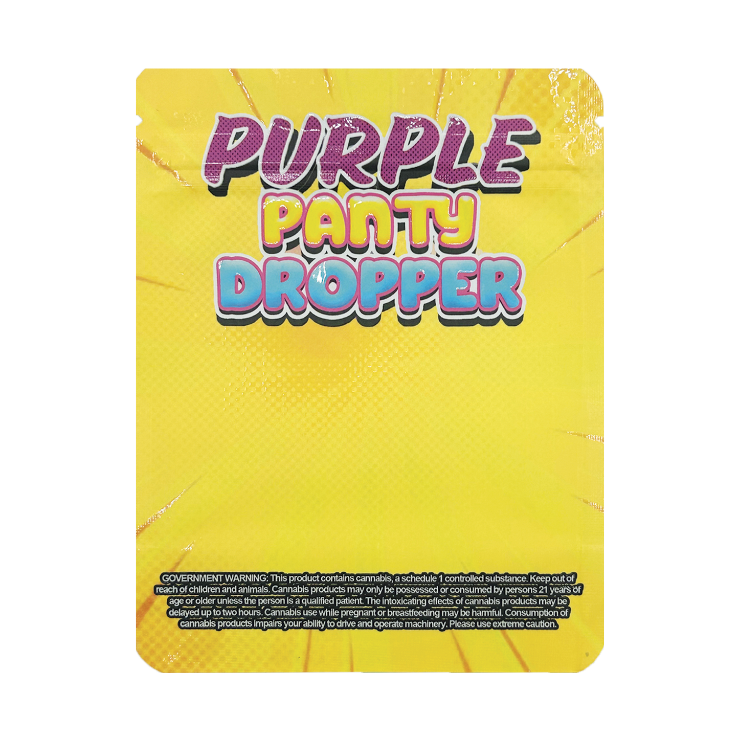 Purple Panty Dropper – 3.5g Premade Mylar