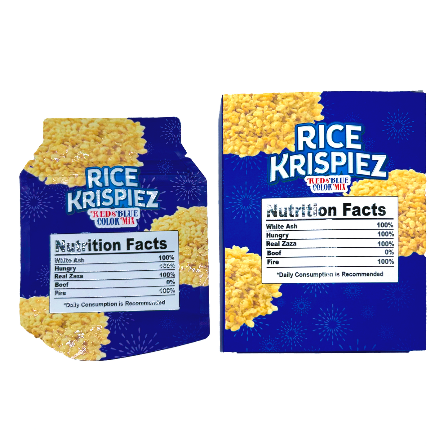 Rice Krispiez - Premade 3.5g Box & Bag Combo