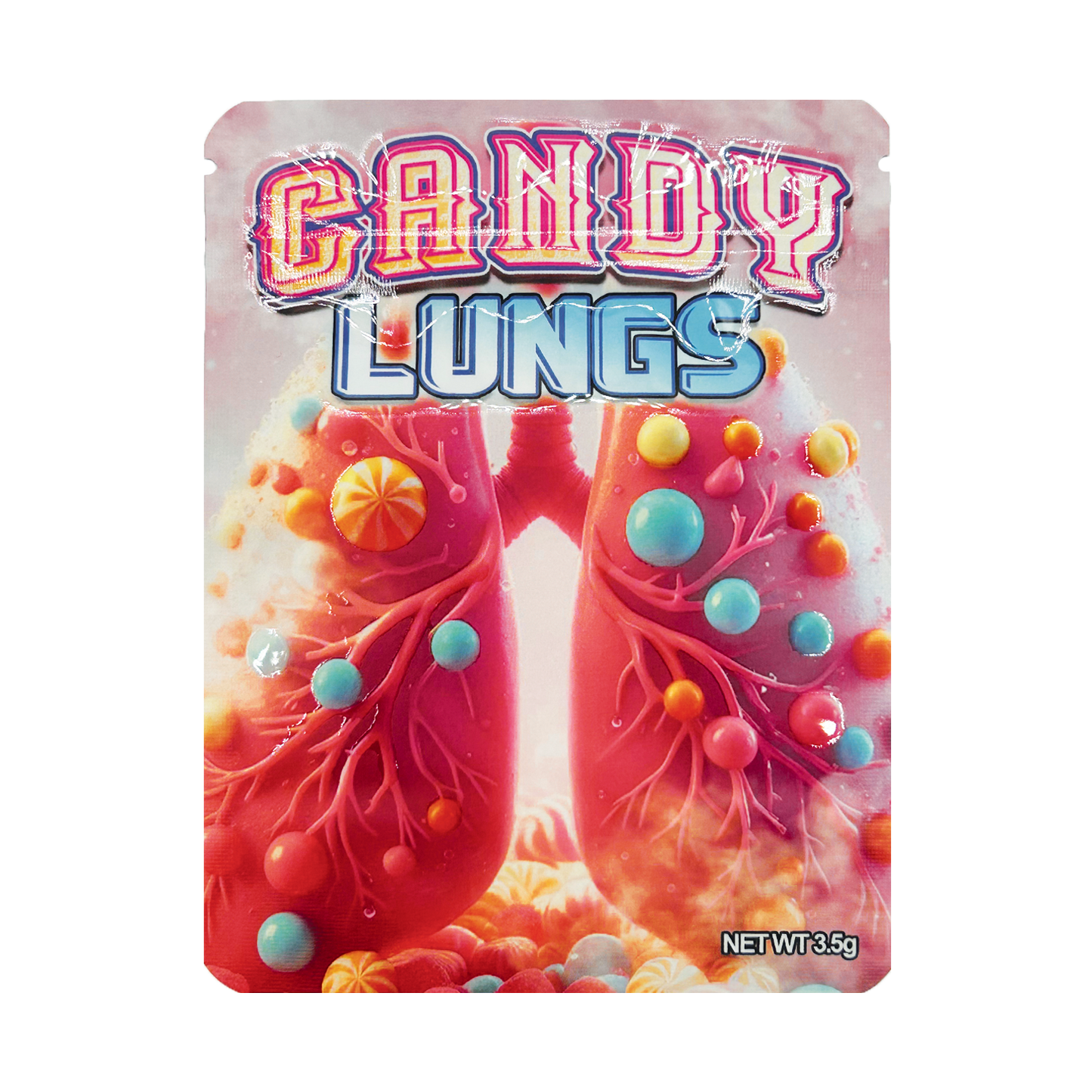 Sorbet Candy Lungs – 3.5g Premade Mylar