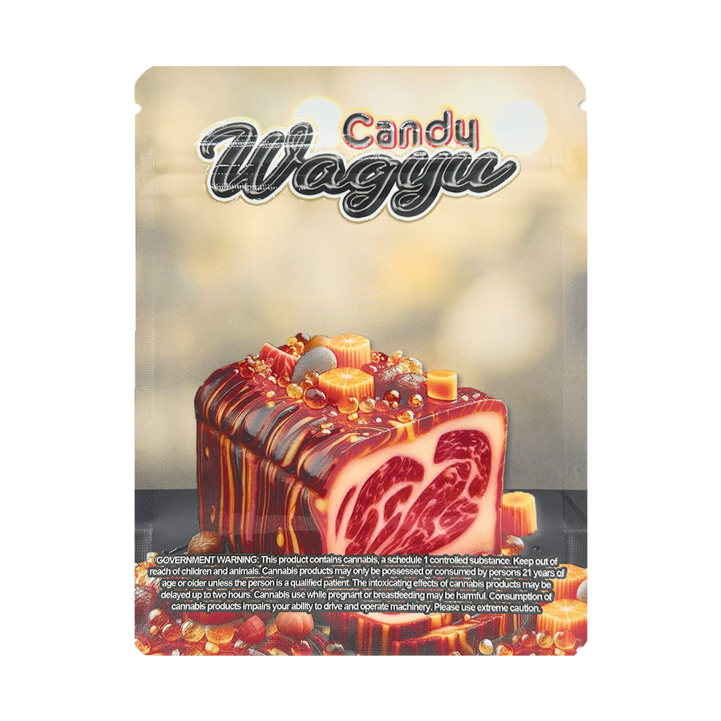 Sorbet Candy Wagyu – 3.5g Premade Mylar