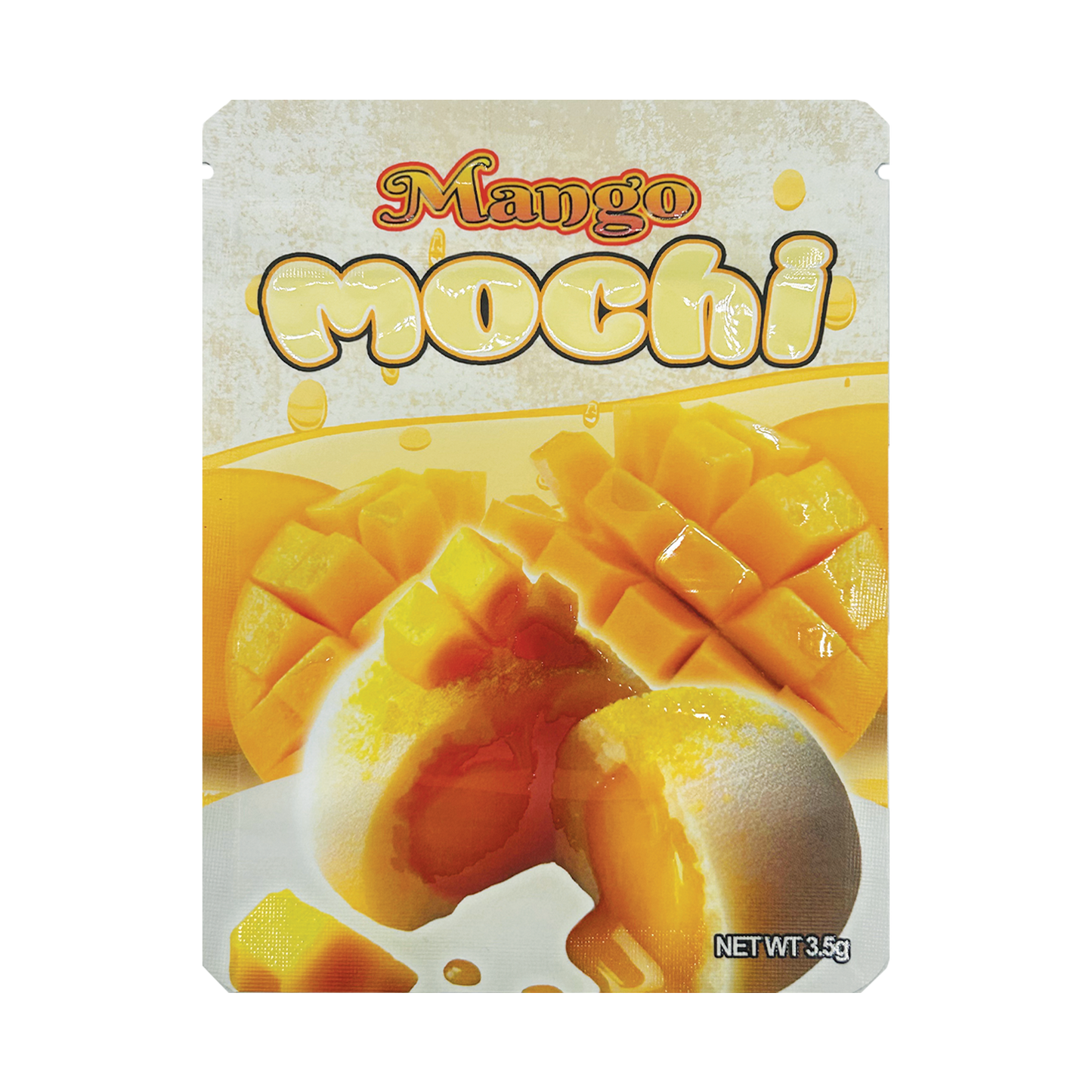 Sorbet Mango Mochi – 3.5g Premade Mylar