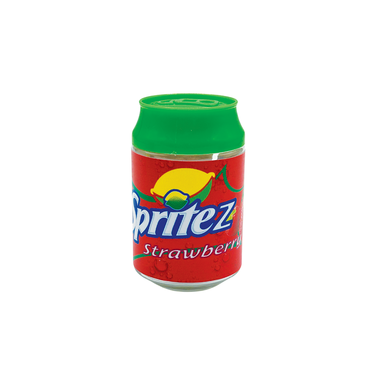 Spritez Strawberry - Premade 3.5g Plastic Soda Can Container