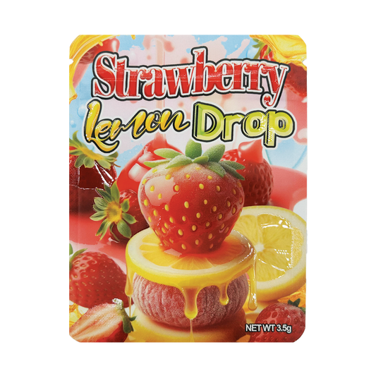 Strawberry Lemon Drop – 3.5g Premade Mylar