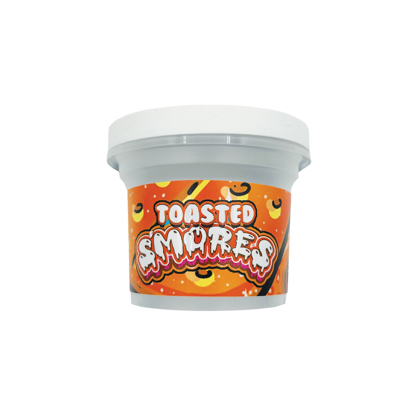 Toasted Smores - Premade 3.5g–7g Plastic Ice Cream Pint