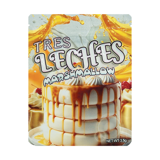 Tres Leches Marshmallow – 3.5g Premade Mylar