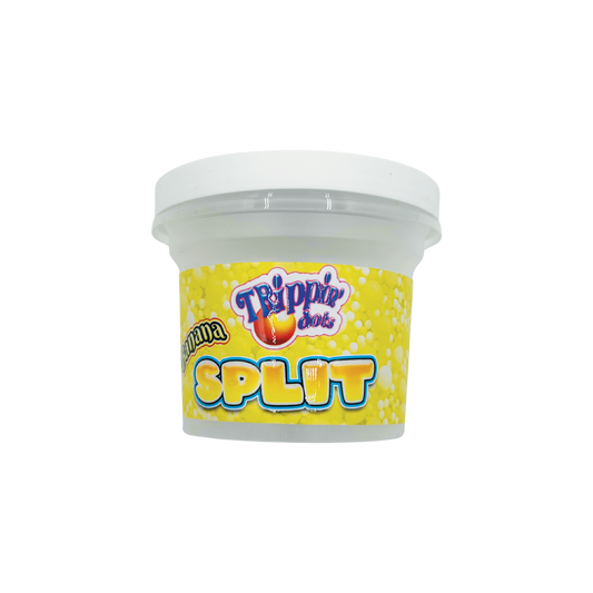 Trippin Dots Banana Split - Premade 3.5g–7g Plastic Ice Cream Pint