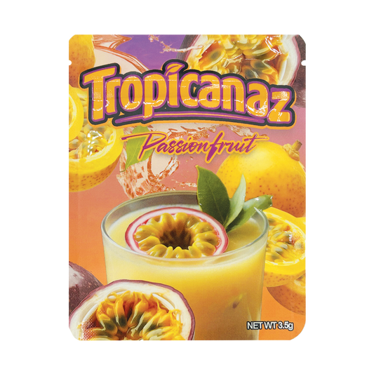 Tropicanaz Passionfruit – 3.5g Premade Mylar