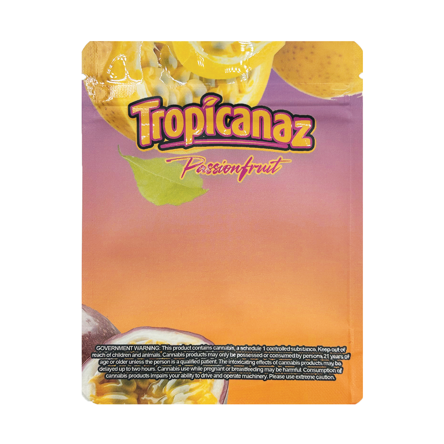 Tropicanaz Passionfruit – 3.5g Premade Mylar