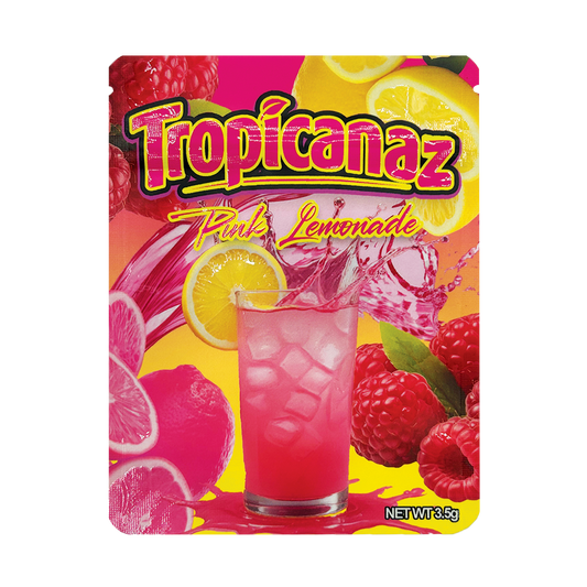 Tropicanaz Pink Lemonade – 3.5g Premade Mylar