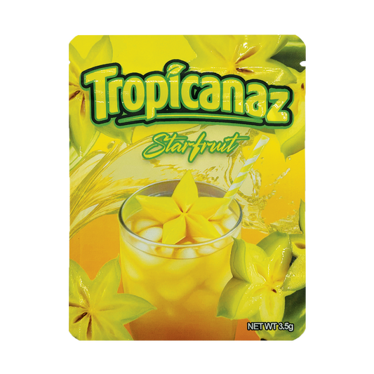 Tropicanaz Starfruit – 3.5g Premade Mylar