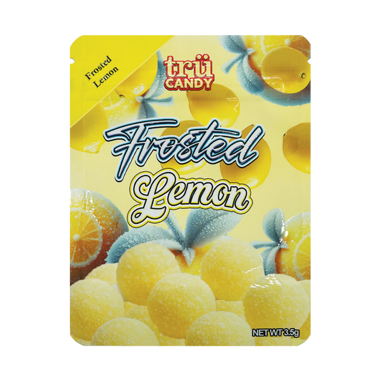 Tru Candy Frosted Lemon – 3.5g Premade Mylar