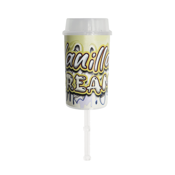 Vanilla Cream Pushpop - Premade 3.5g Plastic Push Pop Container