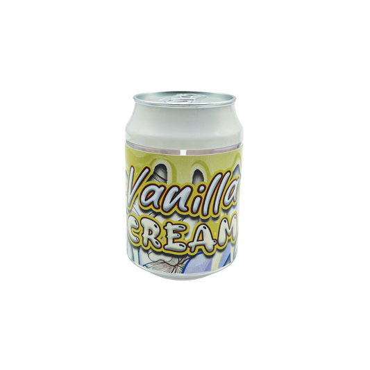 Vanilla Cream - Premade 3.5g Plastic Soda Can Container