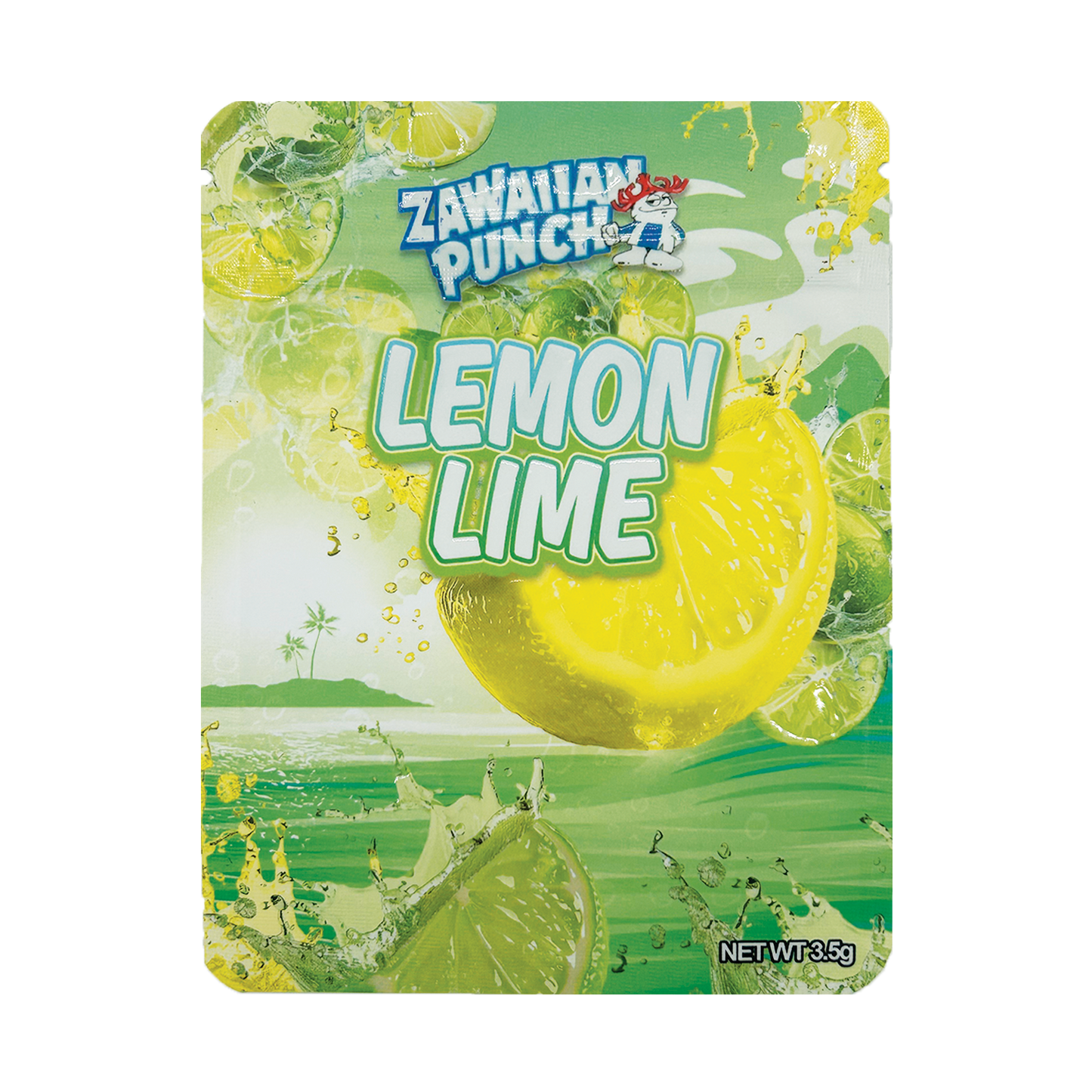 Zawaiian Punch Lemon Lime – 3.5g Premade Mylar