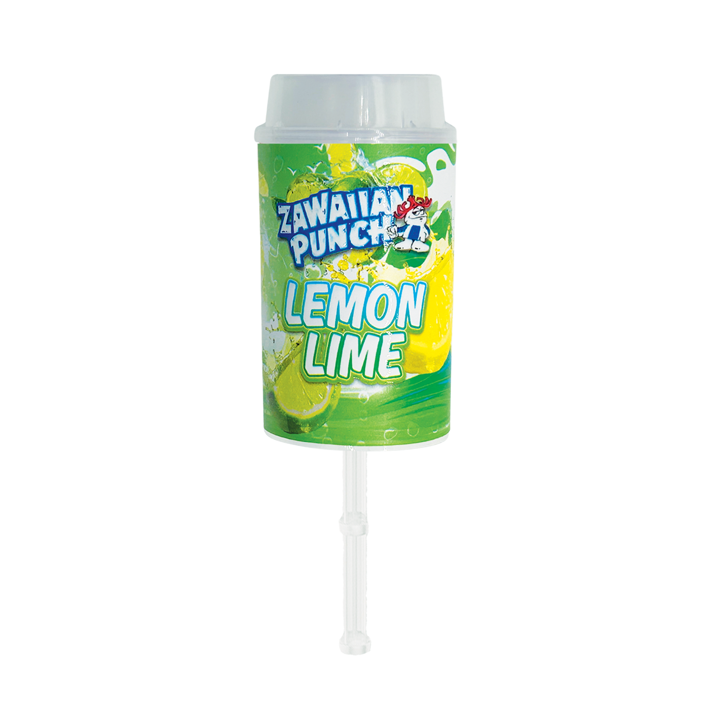 Zawaiian Punch Lemon Lime - Premade 3.5g Plastic Push Pop Container