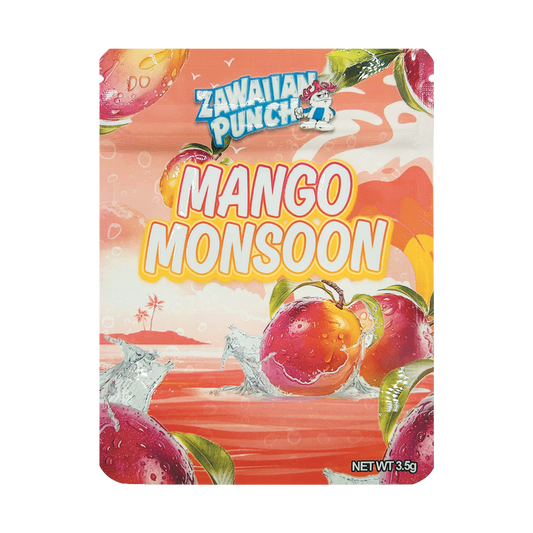 Zawaiian Punch Mango Monsoon – 3.5g Premade Mylar