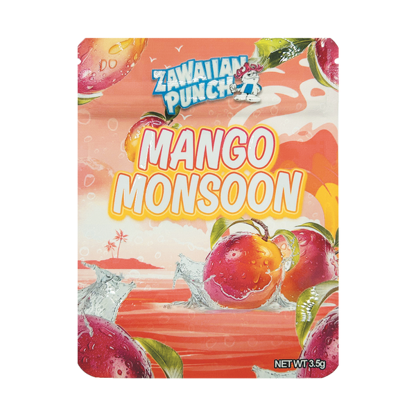 Zawaiian Punch Mango Monsoon – 3.5g Premade Mylar